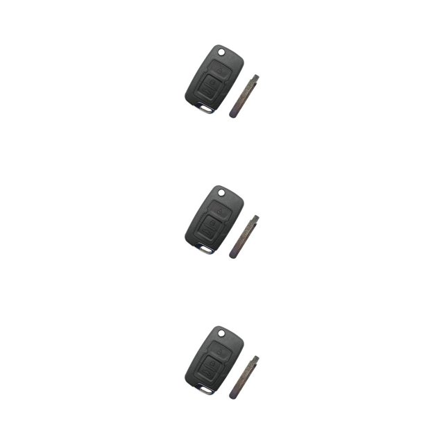 Kenally Carcasa de llave de coche ABS portátil desmontable protectora plegable mando a distancia Fob funda protectora accesorios Type4 NO4