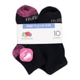 thumbnail image 3 of Fruit of the Loom Girls Cushion Ankle Socks, 10-Pack, 3 of 3