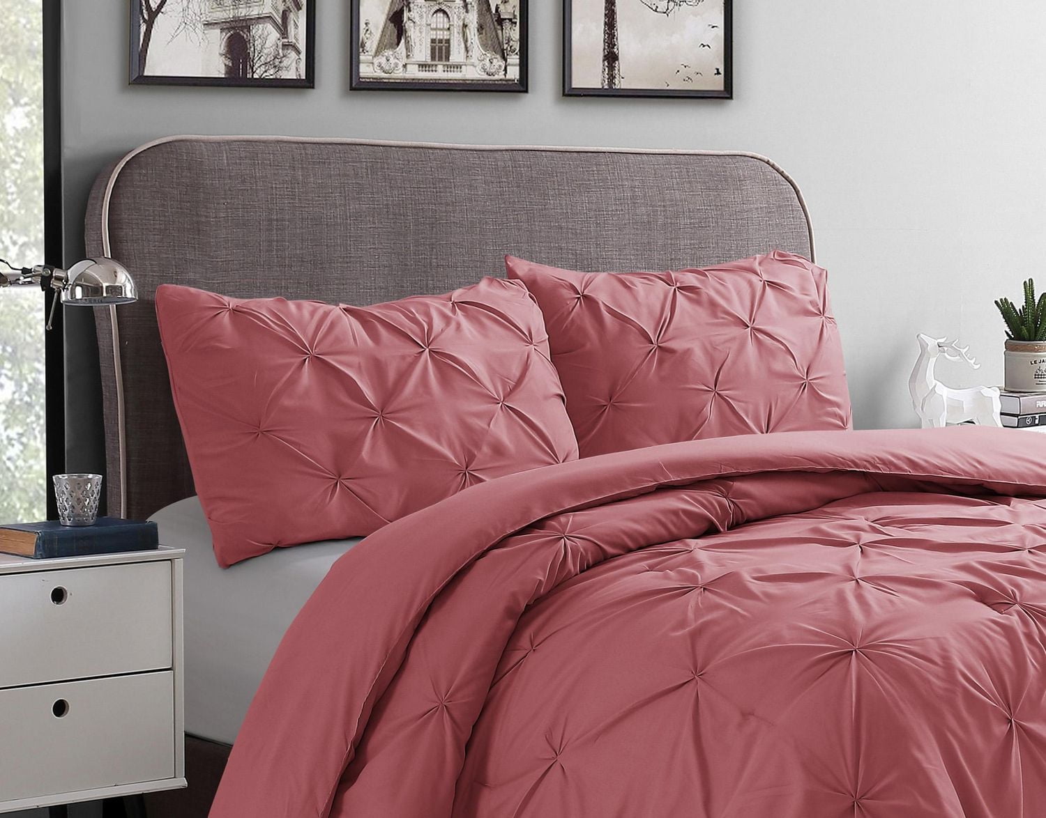 Swift Home Pintuck Comforter Set