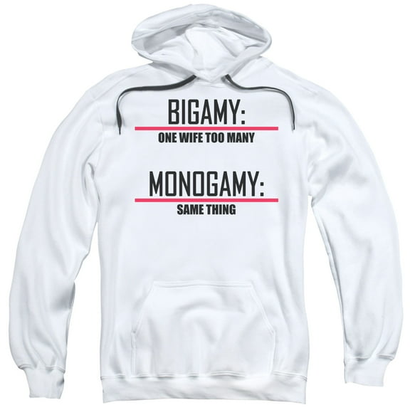 - Bigamy & Monogamy - Pull-Over Hoodie - XXXX-Large