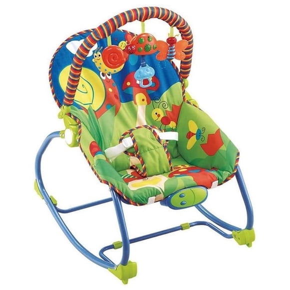 Silla Bouncer Importacion Rocking Chair Azul