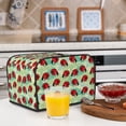 thumbnail image 6 of Picia Red Ladybugs And Leaf Print 4 Slice Toaster Cover , Toaster Protector Dustproof Kitchen Appliance Cover, Kitchen Appliance Dustproof Protector, 6 of 7