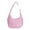 Pink, variant on Luxtrada Women Small Puffer Crescent Shoulder Bag Nylon Quilted Shoulder Purses, Puffy Handbags with Adjustable Strap (Black)