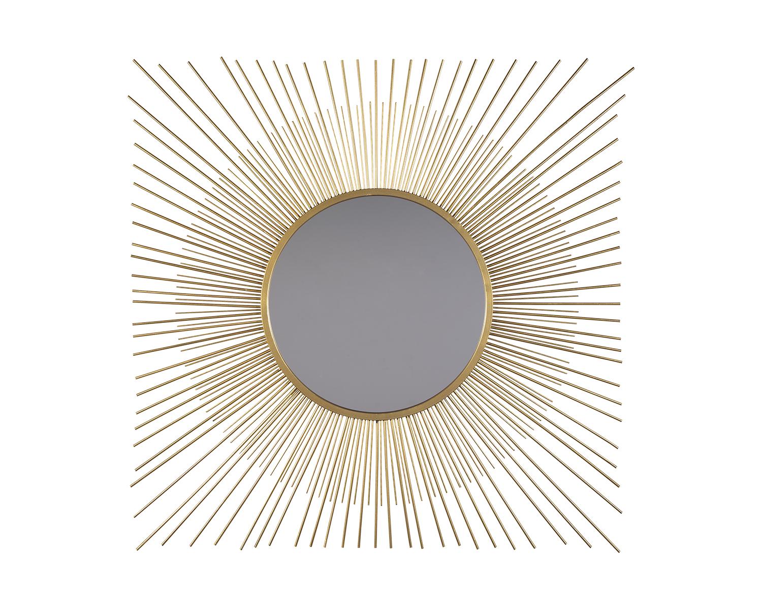 Signature Design by Ashley Elspeth Gold Finish Accent Mirror