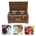 thumbnail image 2 of TFCFL Insulated Food Pan Carrier Front Load Catering Box - 7-8 Hours Warming & Cooling, 2 of 27