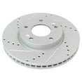 thumbnail image 5 of TRQ Front & Rear Ceramic Brake Pad & Performance Cross Rotor Kit w/Chemicals BKA16826 Fits select: 2003-2008 HYUNDAI TIBURON, 5 of 6