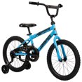 thumbnail image 1 of Huffy Rock It 18-inch Boys’ Bike with Training Wheels, Blue, 1 of 13