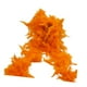 thumbnail image 2 of Accesorio de disfraz de plumas, decoración, bufanda de plumas para fiestas de baile naranja, 2 of 9