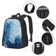 thumbnail image 2 of Easygdp Abstract Ocean Waves Mochila de Gran Capacidad Minimalista Ideal para Escuela, Viajes y Uso Diario, 2 of 6