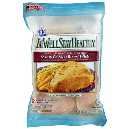 Pilgrim's Pride Eatwellstayhealthy: Savory Chicken Breast Fillets Poultry, 2 Lb