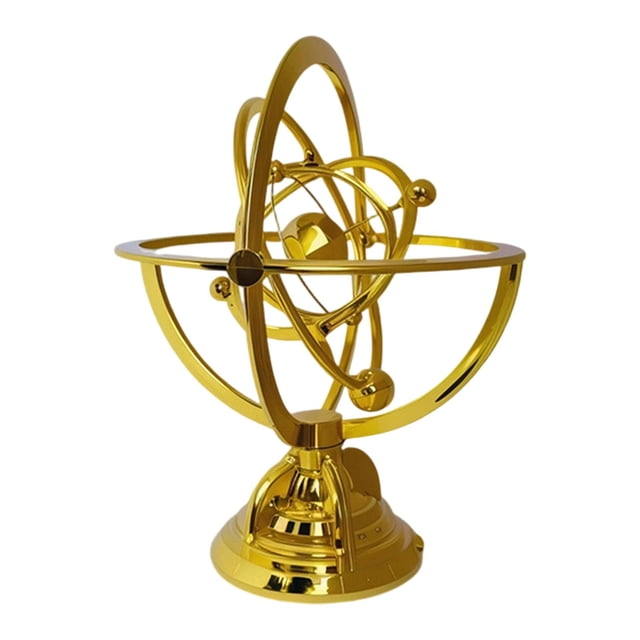 GROWTH TANK Motion Desktop Toy Motion Machine Gift Learning Electronic Swinging Model Science Toy for Shelf Housewarming Office Gold