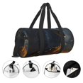 thumbnail image 3 of Easygdp Glowing Snake Dark Forest Bolsa de Viaje, Bolsa de Mano, Bolsa de Gimnasio, Bolsa de Equipaje para Viaje, 3 of 6