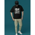 thumbnail image 2 of Creep It Real Skeleton Halloween Graphic - Men's T-shirt, 2 of 4