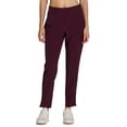 thumbnail image 3 of RBX Active Women's Ribbed Side Woven Ankle Pant With Pockets, 3 of 5