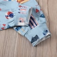 thumbnail image 7 of YunPes Girls Jumpsuit Summer Independence Day Clothing Strapless Personalized Printing Retro Comfortable Casual Jumpsuit Baby Girl Pineapple Clothes, 7 of 7