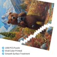 thumbnail image 3 of Naloa Snowy Mountain Photography Bear Custom Puzzles Personalized Puzzle 1000 Pieces from Photo Custom Jigsaw Puzzle for Wedding, Graduation, (29.5×19.7in, Vertical), 3 of 9