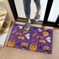 thumbnail image 2 of Halloween Pumpkin Ghost Pattern Door Rugs,Washable Non Slip Door Mats Indoor,Decorative Door Mats,Entry Mat Indoor for Entrance,Bedroom,Kitchen,Bathroom,16"x24", 2 of 6