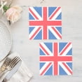 thumbnail image 3 of UPGRATOR British Flag Printing Napkin Decorative Tissue Paper for Graduation Celebration and Parties, 3 of 6