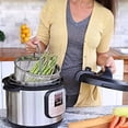 thumbnail image 3 of Yoyoo Steamer Basket Instant Pot Stainless Steel Steam Basket for Instant Pot Accessories 6 qt Pressure Cooker Accessories Strainer with Handle, 3 of 9