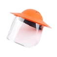 thumbnail image 3 of Dickly Chainsaw Face Face Protection Cover Replacement Protection Visor Adjustable for Tangerine Clear, 3 of 8