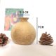 thumbnail image 2 of Florero de madera rústico hecho a mano para centro de boda, 2 of 10