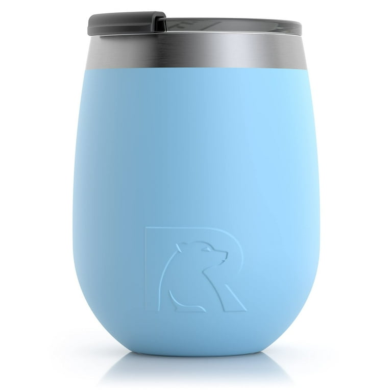 RTIC Insulated Wine Tumbler with Lid, Stainless Steel Metal, Stemless Wine  Glass for Travel, Picnics…See more RTIC Insulated Wine Tumbler with Lid