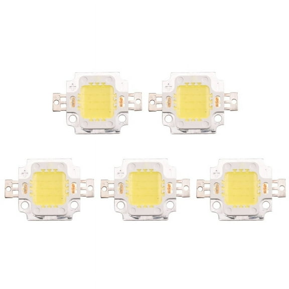 5 X LED MODULE LAMP BULB WHITE NATURE 10W 20000K 9 - 12V 900LM