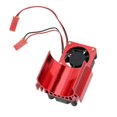 thumbnail image 4 of Gwong Electrónica Fregadero de calor del motor de metal con refrigerador de enfriamiento de doble ventilador para RC Racing Car 540/550, 4 of 6