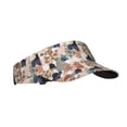 thumbnail image 2 of Xecao Watercolor Plants for Adult Sun Cap offers versatile sun protection with adjustable Velcro for a secure fit., 2 of 8