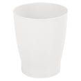 thumbnail image 4 of Bote de basura mDesign Fyfe Collection, 4,73 L, plástico, color blanco, 4 of 4