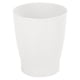 thumbnail image 4 of Bote de basura mDesign Fyfe Collection, 4,73 L, plástico, color blanco, 4 of 4