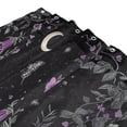 thumbnail image 3 of Yayeee Shower Curtain with Hooks 72"x72" Waterproof Fabric Bathroom Hanging Decor, Gothic Floral Print, 3 of 5
