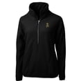 thumbnail image 2 of Women's Cutter & Buck Black Wichita State Shockers Cascade Eco Sherpa Fleece Half-Zip Pullover Jacket, 2 of 3