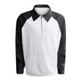 thumbnail image 4 of Men's Outdoor Vintage V-neck Button Long Sleeve Fashion Sports T-shirt M, 4 of 4