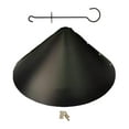 thumbnail image 3 of DOLITY Hanging Bird Feeders Wrap Squirrel Baffle Wrap Guard Around Hook 19 inch, 3 of 9