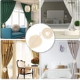 thumbnail image 2 of 2 Pieces Curtain Tiebacks Handmade Curtain Ropes Tassel Curtain Clips Rope Straps Decorative Rope Holdbacks, 2 of 6