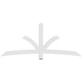 thumbnail image 4 of 84"W x 35"H x 2"D x 4"F, 10/12 Pitch, Davenport Architectural Grade PVC Gable Bracket, 4 of 8