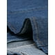 thumbnail image 5 of Allegra K Chaleco de mezclilla para mujer con cuello en V y botones sin mangas, informal, chaqueta vaquera Azul oscuro L, 5 of 5