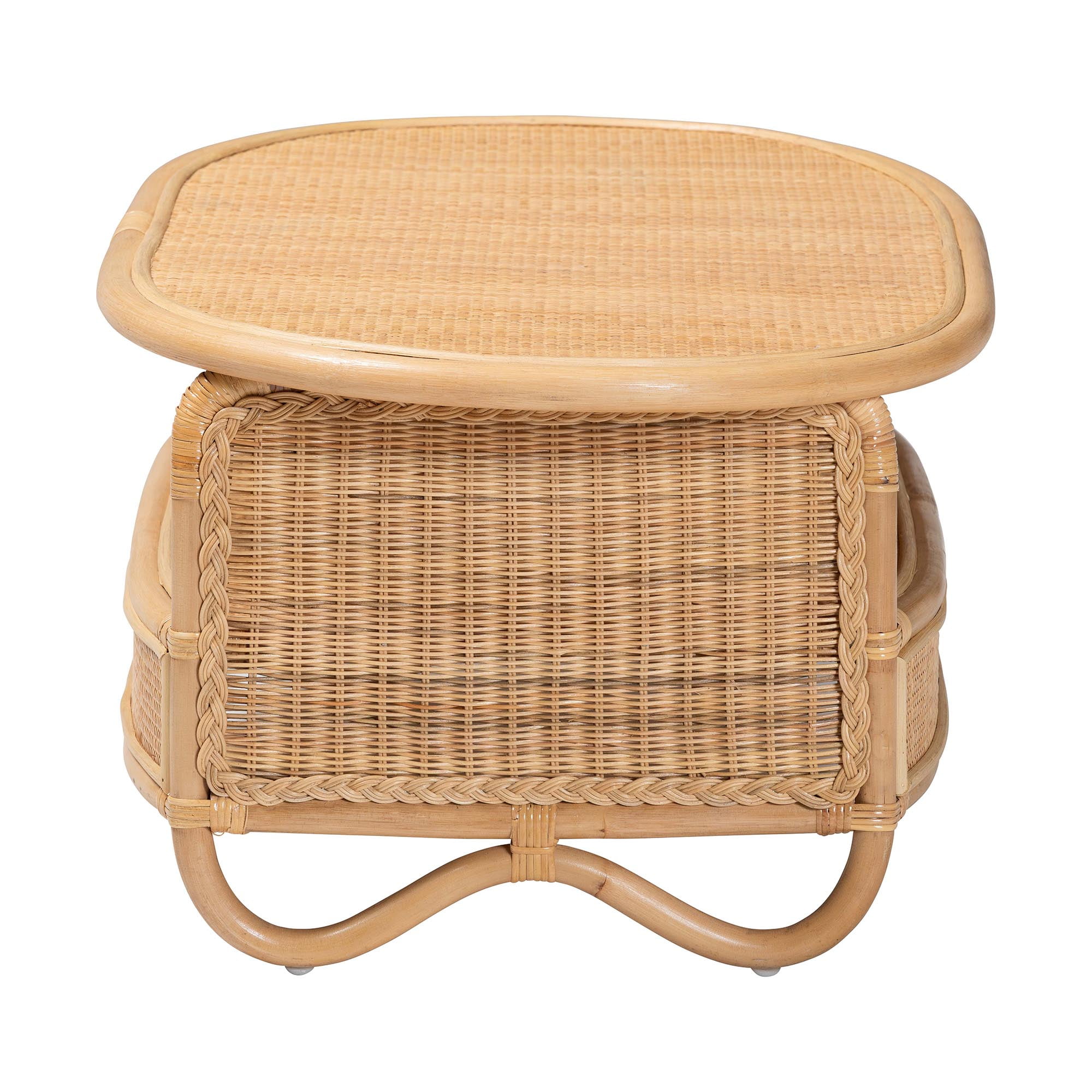 bali & pari Dyna Boho Coffee Table, Natural
