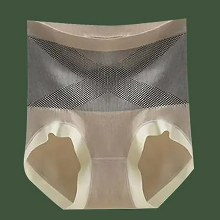 Pavied Tummy Control Underwear for Women Seamless Underwear Shapewear Panties For Women High Waist Cincher Shaping Underwear Body Shaper Girdle Panty High Waisted Underwear Womens Underwear Coffee L