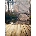 thumbnail image 1 of BSDHOME Polyester Water Photo Backdrops for Baby Bridge Studio Props Wooden Floor Photography Background 5x7ft, 1 of 2