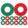 thumbnail image 1 of Shisuyan 10 Pairs Car Battery Terminal Protector Felt Washers Battery Terminal Prevention Shim Red And Green Universal For Vehicles Suv Truck Rv Boat, 1 of 9