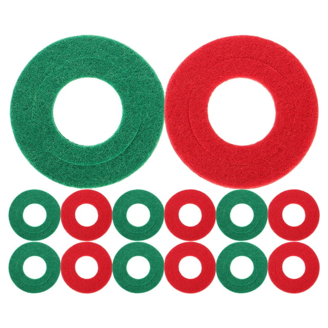 Shisuyan 10 Pairs Car Battery Terminal Protector Felt Washers Battery Terminal Prevention Shim Red And Green Universal For Vehicles Suv Truck Rv Boat