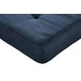 DHP 8 Inch Independently Encased Coil Futon Mattress, Blue Microfiber