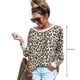 thumbnail image 3 of Qarigey Jersey de leopardo Sexy de otoño para mujer, sudadera de mezcla de algodón para acampar, senderismo y viajar, ropa de fiesta, regalo Prendas para la parte del cuerpo, 3 of 5