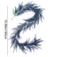 thumbnail image 3 of Enredaderas decorativas para puertas, primavera, surtido de flores, 1,8 m de lavanda, decoración para interiores y exteriores, patios y porches, ramas grandes, flores artificiales, primavera, 3 of 9