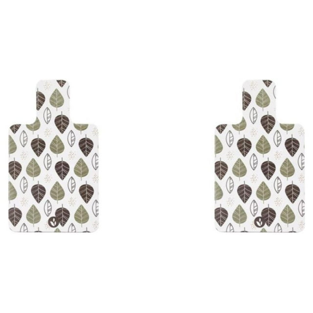 maskred Tapis Antidérapant pour Pilates, Protecteur de Corps, Style A 2Set