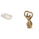 thumbnail image 1 of Bandeja de almacenamiento,Bandeja rectangular para servir,bandeja para postres y frutas de cocina,Estatua de pareja,Figura de pareja,arte moderno,artesanía,regalo de boda,Escultura de pareja, 1 of 8