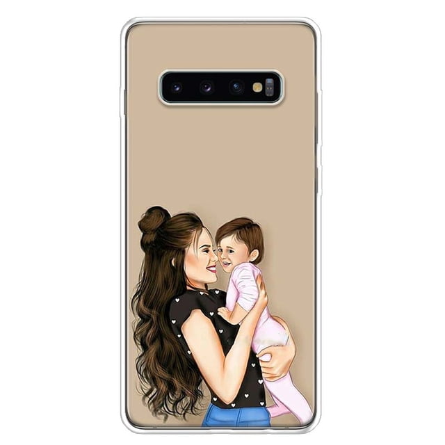 Funda de teléfono para bebés y niñas, para Samsung Galaxy A51, A50, A71, A70, A40, A41, A30, A31, A20E, A21S, A10, A11, A01, 5G, A6, A8 +, A7, A9 Plus qiuyongming unisex