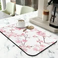 thumbnail image 2 of Washable Rubber Colorful Floral Dish Drying Mats for Kitchen Counter Home Large Coffee Bar Pad Accessories and Decor for Utensils Stemware 19.5''x12'', 2 of 7